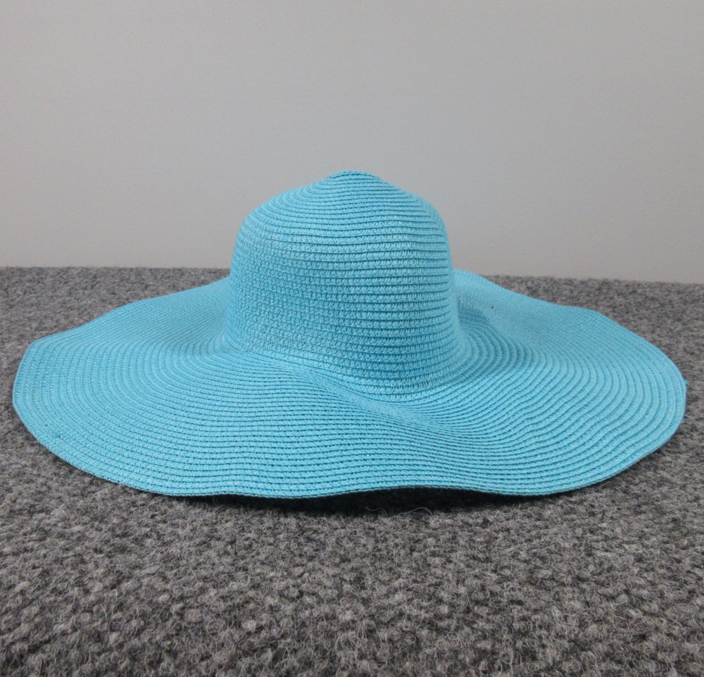 Odiva Hat Womens Blue Aqua Sun Beach Summer NWT